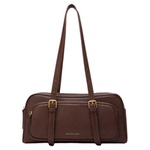 稻草人法棍包包女秋冬新款波士顿包高级复古单肩手提腋下包通勤包