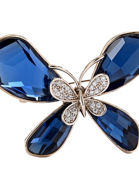 复古宫廷蝴蝶胸针优雅百搭