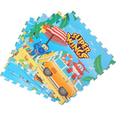 PE环保材质客厅防摔安全泡沫地垫