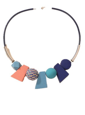 项链2024新款爆款锁骨链短款可拉伸亚克力毛衣链女necklace women