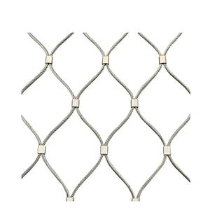 304不锈钢丝绳网阳台防护安全网防坠植物攀爬护坡网动物园围栏网