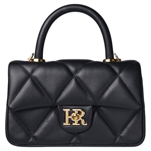 2026新款hr赫莲娜包包女款手提包小香风单肩斜挎手拎包真皮女士