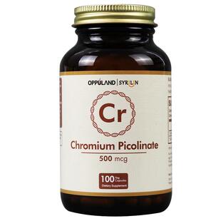 Oppuland口服胰岛素增强活性铬元素铬酵母片高甲基吡啶铬抵抗进口
