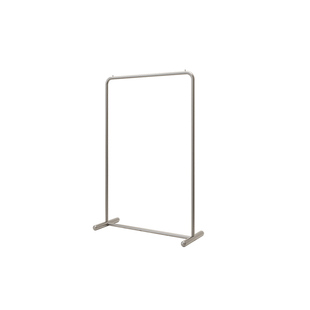 不锈钢服装店展示架落地挂衣架中岛服装架女装店衣服落地架子陈列