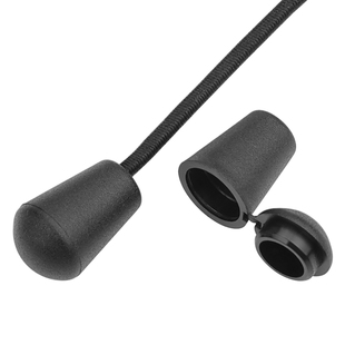 弹力绳尾夹扣吊钟羽绒服卫衣帽子抽绳卡扣绳头辅料配件衣服调节扣