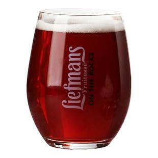 乐蔓精酿啤酒杯比利时LIEFMANS专用杯创意水晶玻璃平底饮料杯水杯