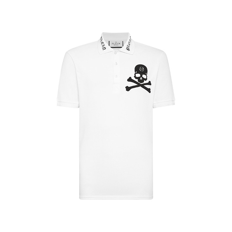 PHILIPP PLEIN 男士骷髅polo衫短袖
