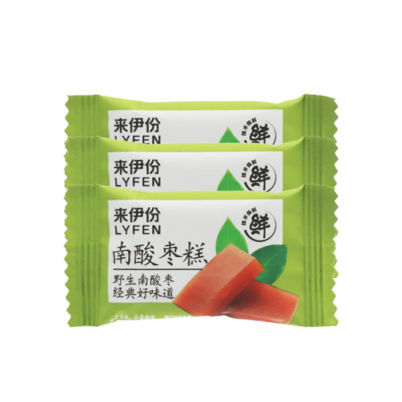 来伊份南酸枣糕500g果泥蜜饯散称小包装下午茶办公休闲零食来一份