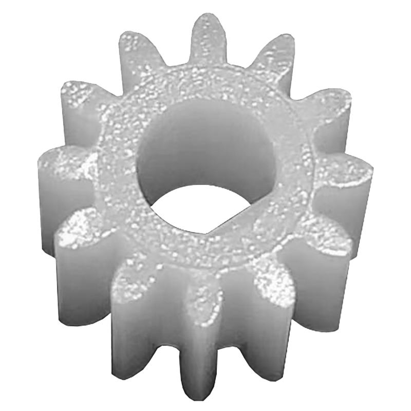 0.5模数 塑胶主轴直齿轮 电机齿轮12齿2/2.5/3mmD轴孔紧配