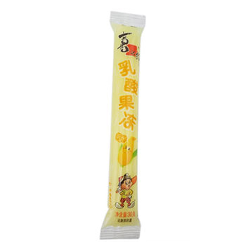 喜之郎果冻条水果乳酸小包散装果肉长条吸吸冻布丁儿童零食整箱
