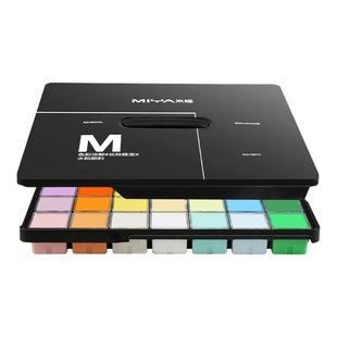 米娅水粉颜料42色80ML套装M7颜料美术生专用48色水粉画工具套装S7米亚果冻颜料60ml色彩85ml套装56色米娅旗舰