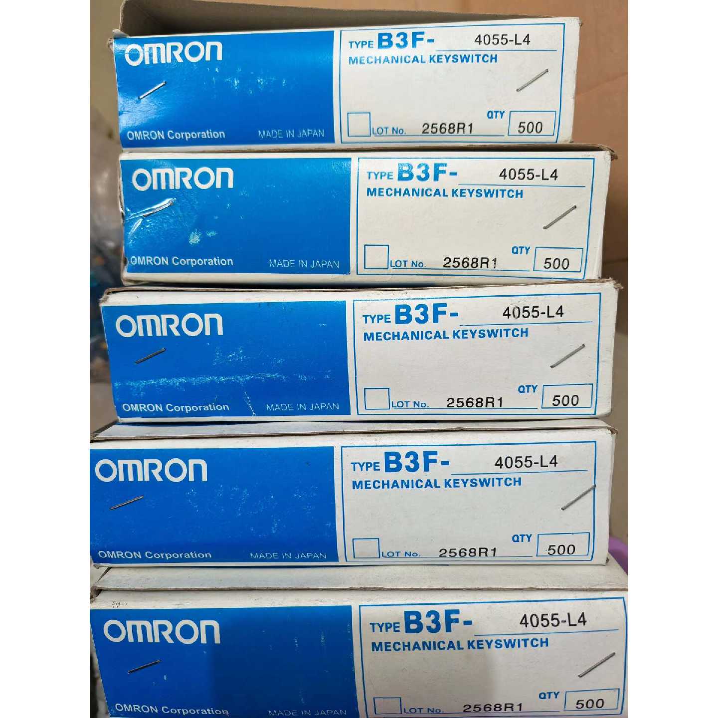 【议价-可维修】欧姆龙 开关 B3F-4055-L4 全新/二手均有货