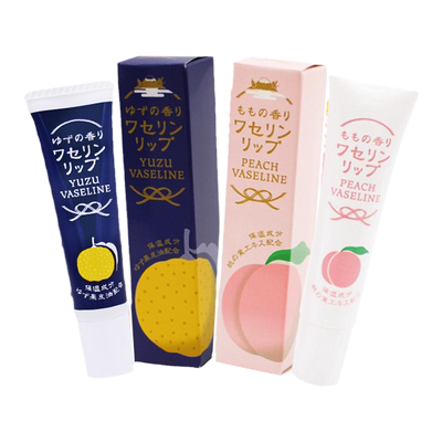 日本charley凡士林雪之元柚子香限定温和滋润保湿护唇膏润唇膏10g