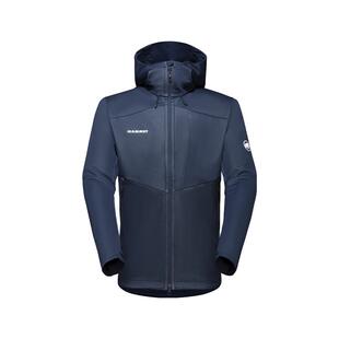 Mammut猛犸象Ultimate VII新款男士防风防水经典连帽软壳上衣