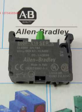 议价800F-X10 Allen Bradley全新罗克韦尔AB NO常开触点绿色 D0C