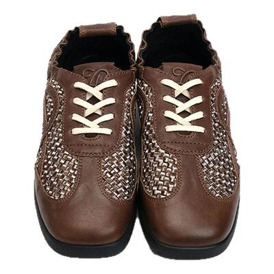 AnotherProject编织休闲德训鞋