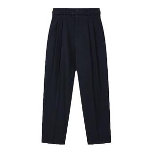 【新知识分子穿搭】PIT复古小个子休闲裤2025春装新款高腰烟管裤