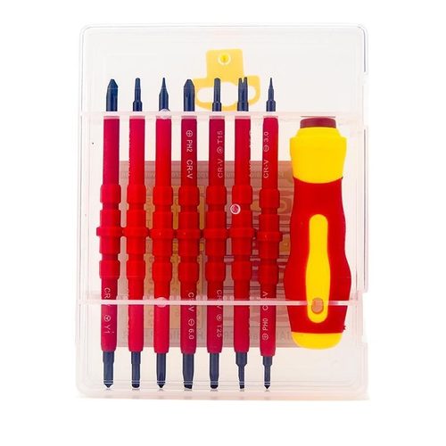 绝缘螺丝刀套装电工起子维修十字工具字螺丝批组合一强磁厂家直销