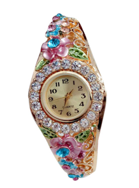 景泰蓝手镯手表合金时尚