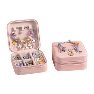 生日礼物女孩玩具手链手工材料diy手串首饰盒串珠实用礼品新年