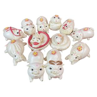 胶东饽饽正月十五面灯十二生肖蛇虎兔龙狗马牛羊鸡猴猪形馒头花馍