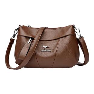 真皮女包包2025新款中年大气软皮单肩妈妈包时尚百搭高级感斜挎包