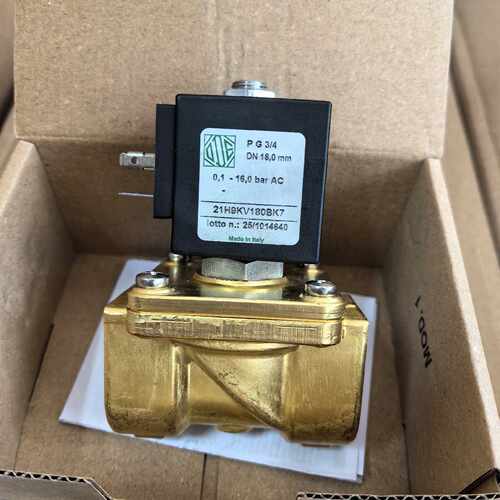 售前询价原装意大利ODE电磁阀 21H9KV180 0 DN20 6分常闭阀BDA BD