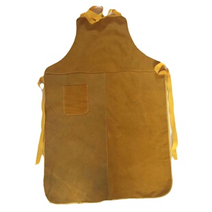 牛皮电焊焊工围裙焊接防护服隔热防护围裙焊接工作服电焊整皮皮裙