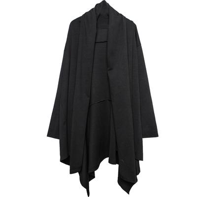 暗黑个性潮牌巫师刺客披风卫衣男