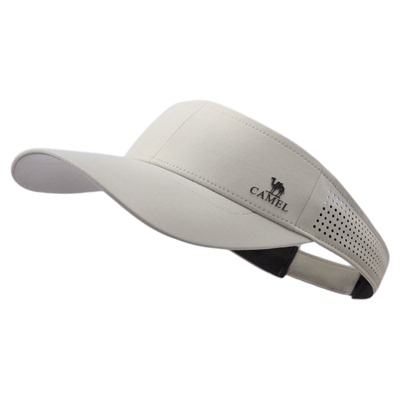 骆驼跑步空顶帽防晒网球帽女2025夏季新款遮阳太阳帽子男马拉松帽