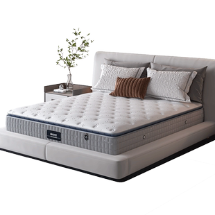 皖宝床垫3CM天然乳胶独立弹簧席梦思1.8米1.5m床25公分家用老人