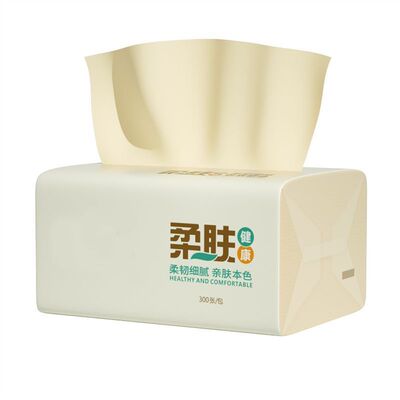 蔡伦果木抽纸300家用实惠整箱
