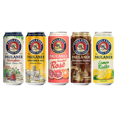 保拉纳小麦西柚系列啤酒