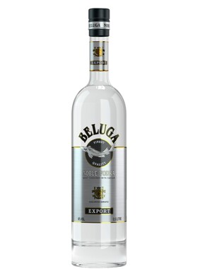 进口白鲸伏特加高档鲟鱼酒鲸鱼酒