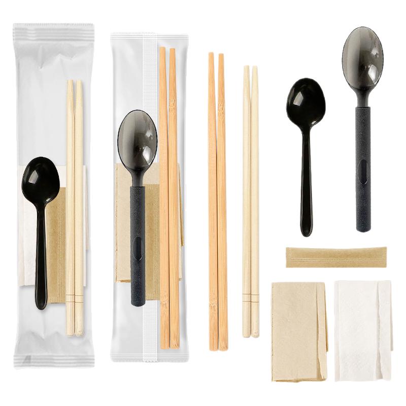 食品级圆筷四件套三件套商用批发