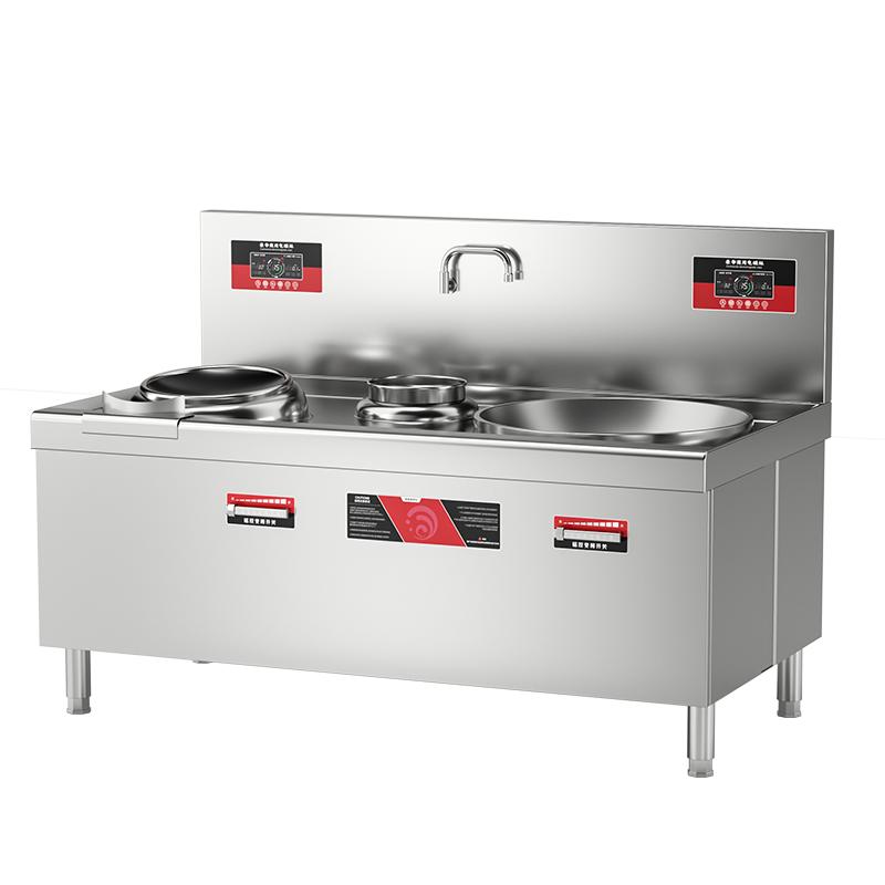 熱情好太太15KW凹面商用電磁爐20KW大鍋灶30KW大炒爐食堂廚房酒店