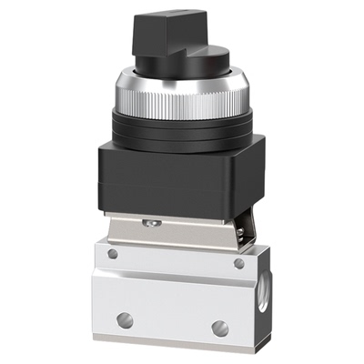 气动机械阀//二位三通MOV-01旋钮型手动气阀开关