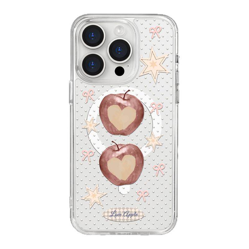 benefit波点星星爱心苹果17适用于iphone16promax苹果15PRO黑色透明磁吸手机壳13新款14防摔保护套12情侣