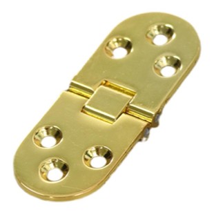 桌子翻板合页折叠桌面铰链锌合金五金半圆合页180度平开隐藏平面