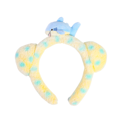 可爱小熊耳朵毛绒发箍女洗脸压发