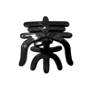 专用于比亚迪21-25款秦plus dmi/ev黑化车标汽车用品改装件装饰贴