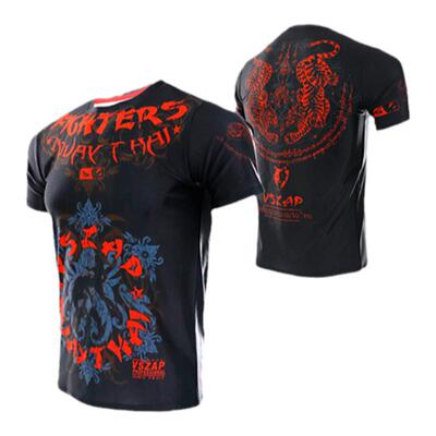 VSZAP泰国老虎播求散打搏击T恤