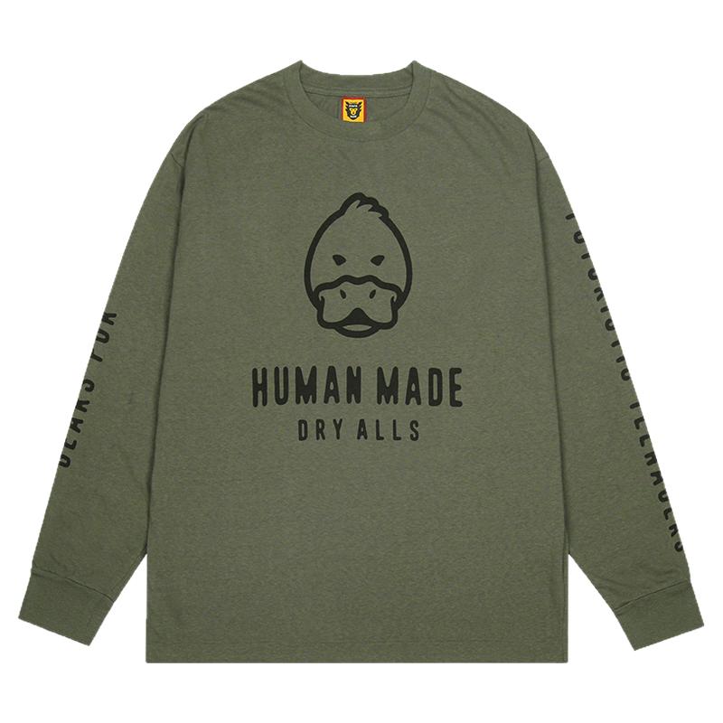 HUMAN-MADE长袖潮男女通用