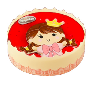 哈尔滨市哈根达斯冰淇淋生日蛋糕 官方速递配送 送货上门外送同城