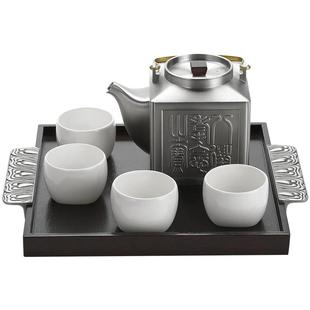 皇家雪兰莪台北国立故宫博物院皇玺茶具六件套马来西亚锡器锡制品