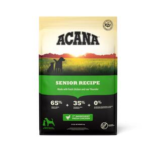ACANA爱肯拿狗粮老年犬狗粮6kg老年犬专用狗粮全价最近效期26/10