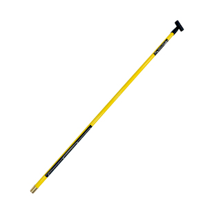 水域救援涉水杆可伸缩冰面探杆 T型把手带刻度玻璃钢金属头测深杆