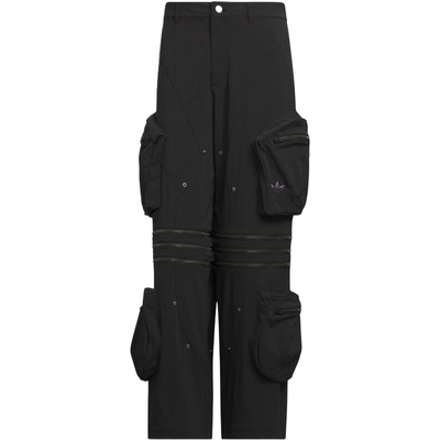 adidas阿迪达斯三叶草男子运动休闲可拆卸工装宽松长裤KS8241