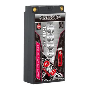 GNB高能6600mAh 2S2P 7.6V 150C HV高压漂移车 短电RC模型锂电池