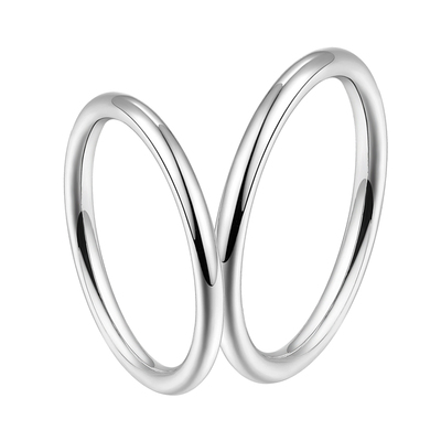 纯洁pt950铂金戒指戒指环冷淡风